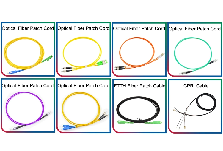 Outdoor Waterproof Preconnectorized FTTH Drop Cable Pigtail Cpri Cable Fiber Optic Patch Cord with Sc APC Mini Connector