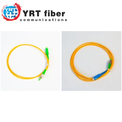 Cavo patch ottico in PVC con fibra FTTH con connettore multicore LC/Sc/St/FC MPO/MTP