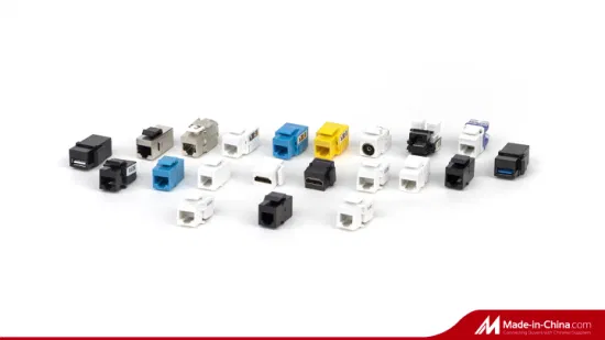 Connettore modulo Keystone RJ45 CAT6A Keystone Jack schermato FTP 8p8c